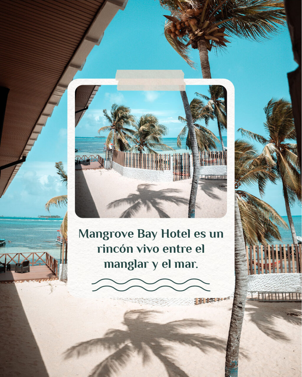 Instagram post from mangrovebayhotel_. This post is in position 3.